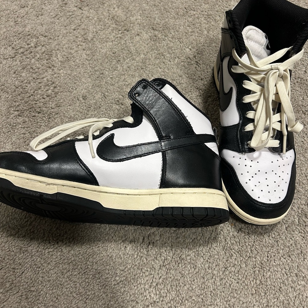 Nike Black and White Dunks